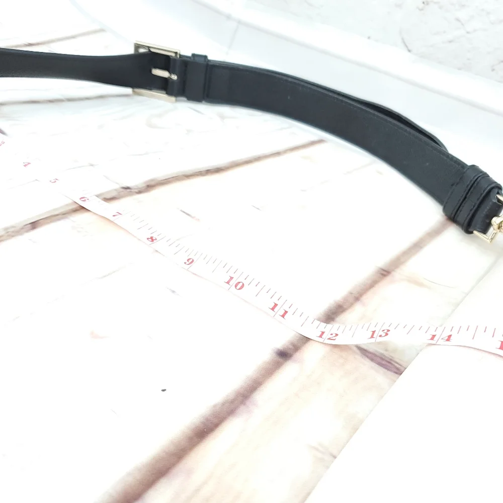 Kate Spade Black and Cream Leather Shoulder Bag